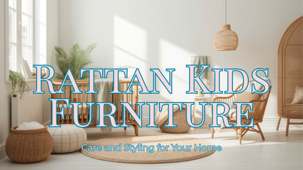 Rattan Kids Furniture & Decor: Care and Styling Tips — Dream Cloud Boutique