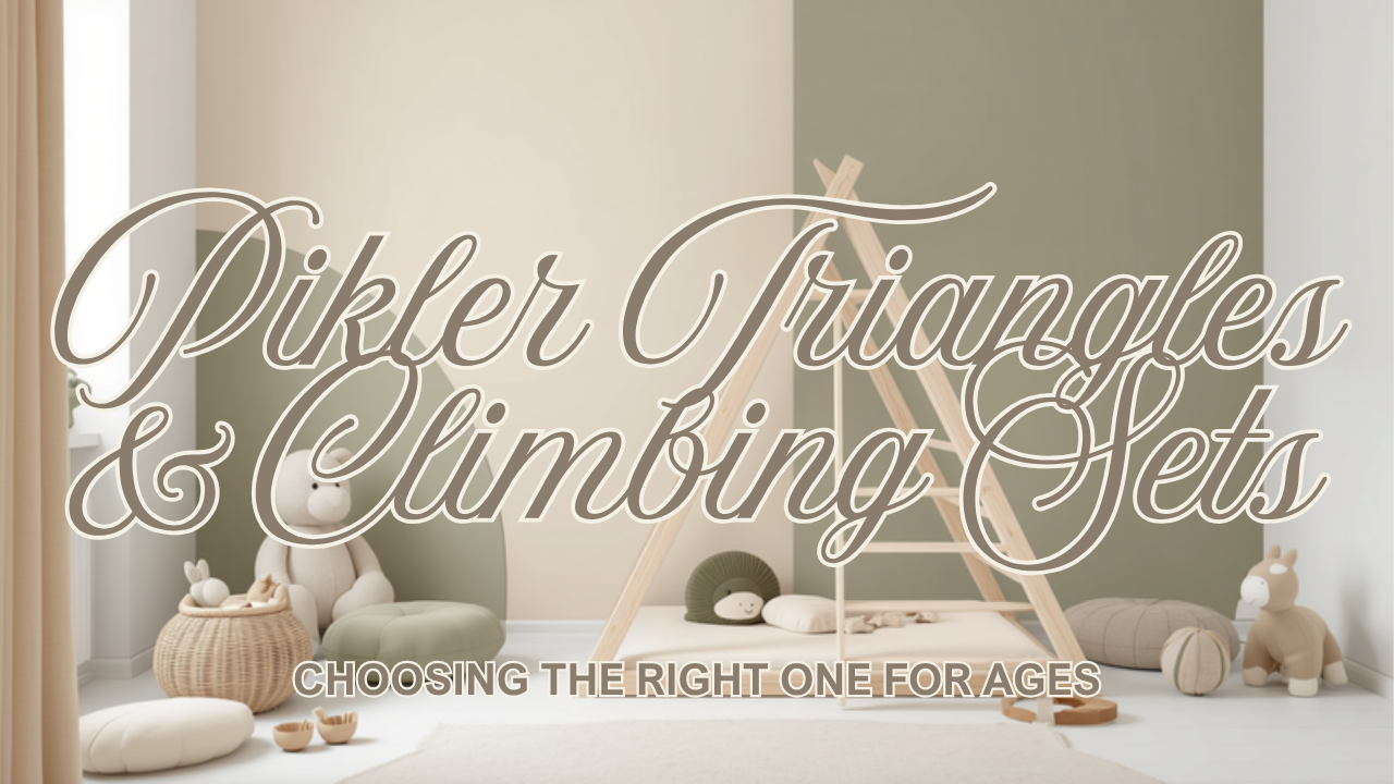 Pikler Triangles and Climbing Sets: How to Choose by Age — Dream Cloud Boutique