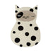 OYOY Zorro Cat Rug - Offwhite / Anthracite 1100513- white background