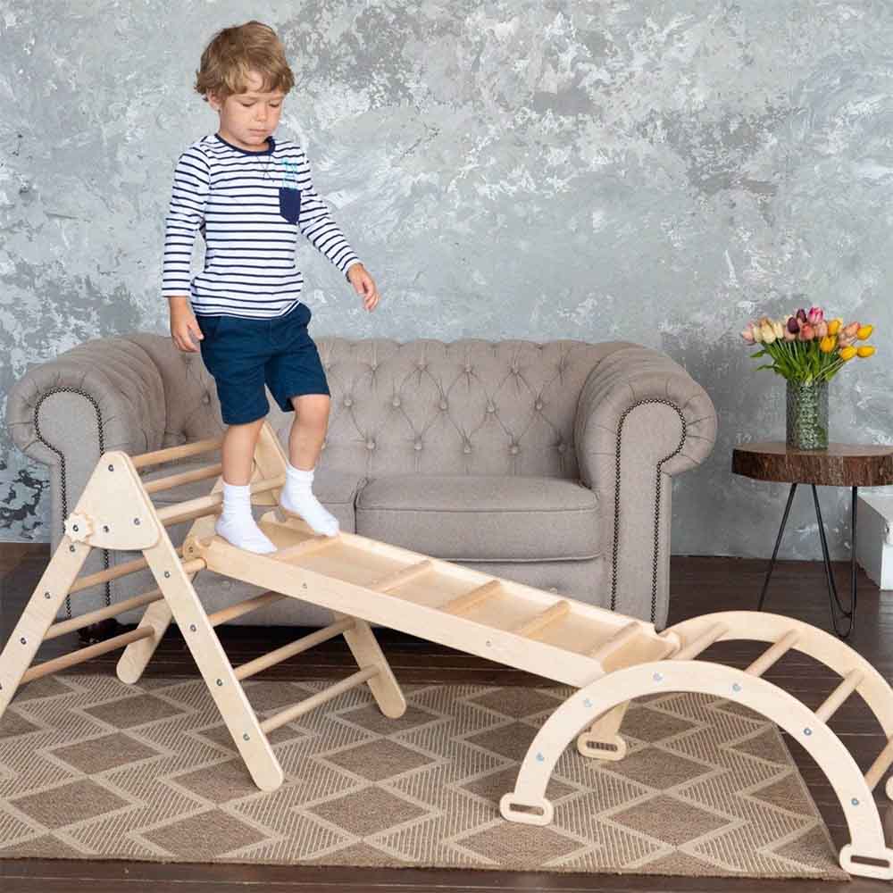 Woodandhearts Montessori Climbing Set of 3