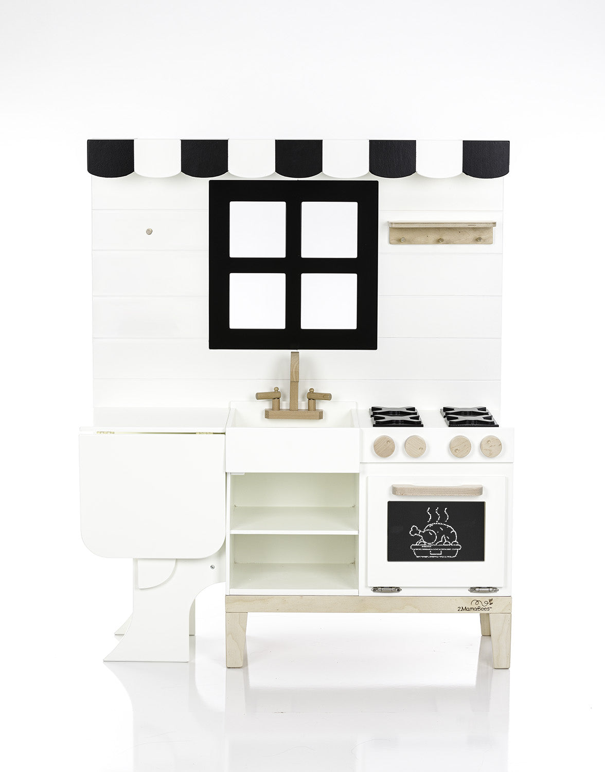 2MamaBees Aviana Gourmet Play Kitchen In White