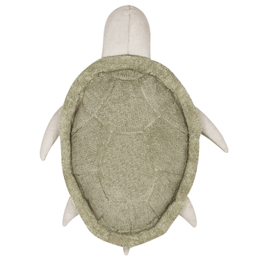 Lorena Canals Pouf Mr. Turtle P-TURTLE overhead view white background