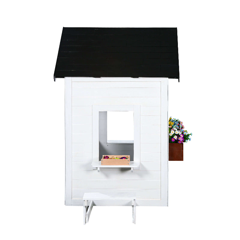 2mamabees Zahara playhouse for kids bench side