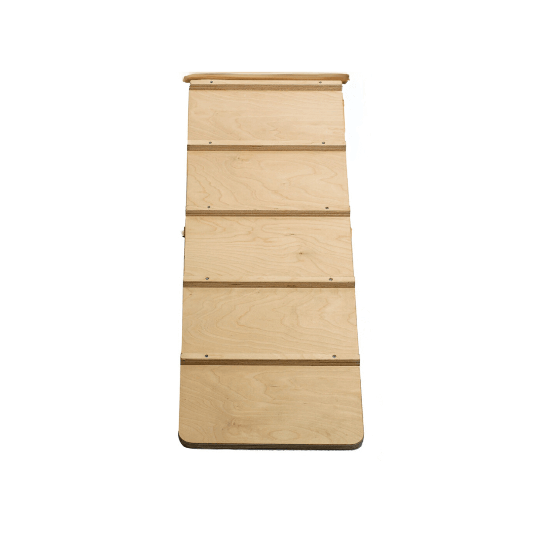 Kidodido Montessori Climbing Set / Pikler Triangle, Climbing Arch & Ramp / 3 Pieces Set