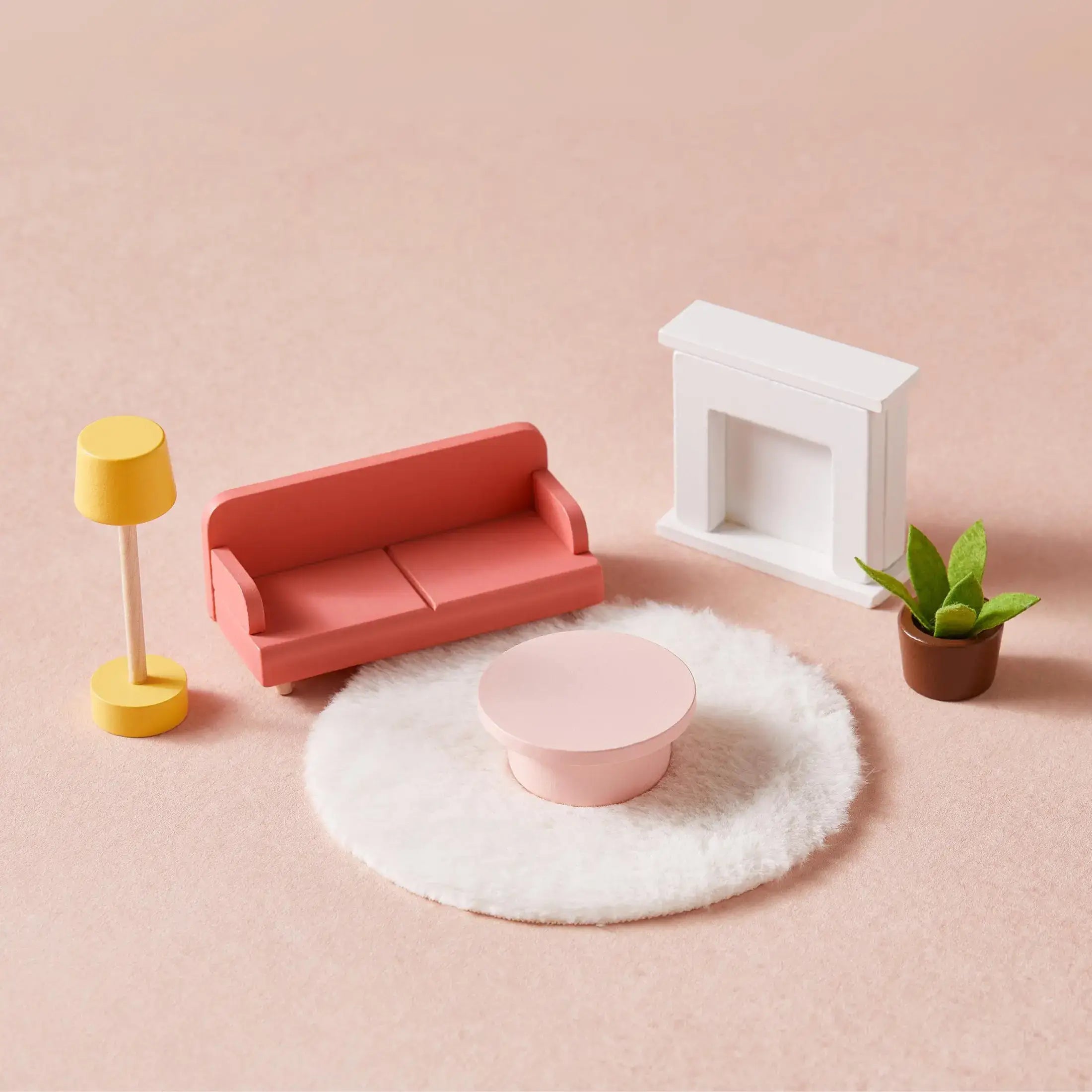 Tiny Land Love Dollhouse with Furniture