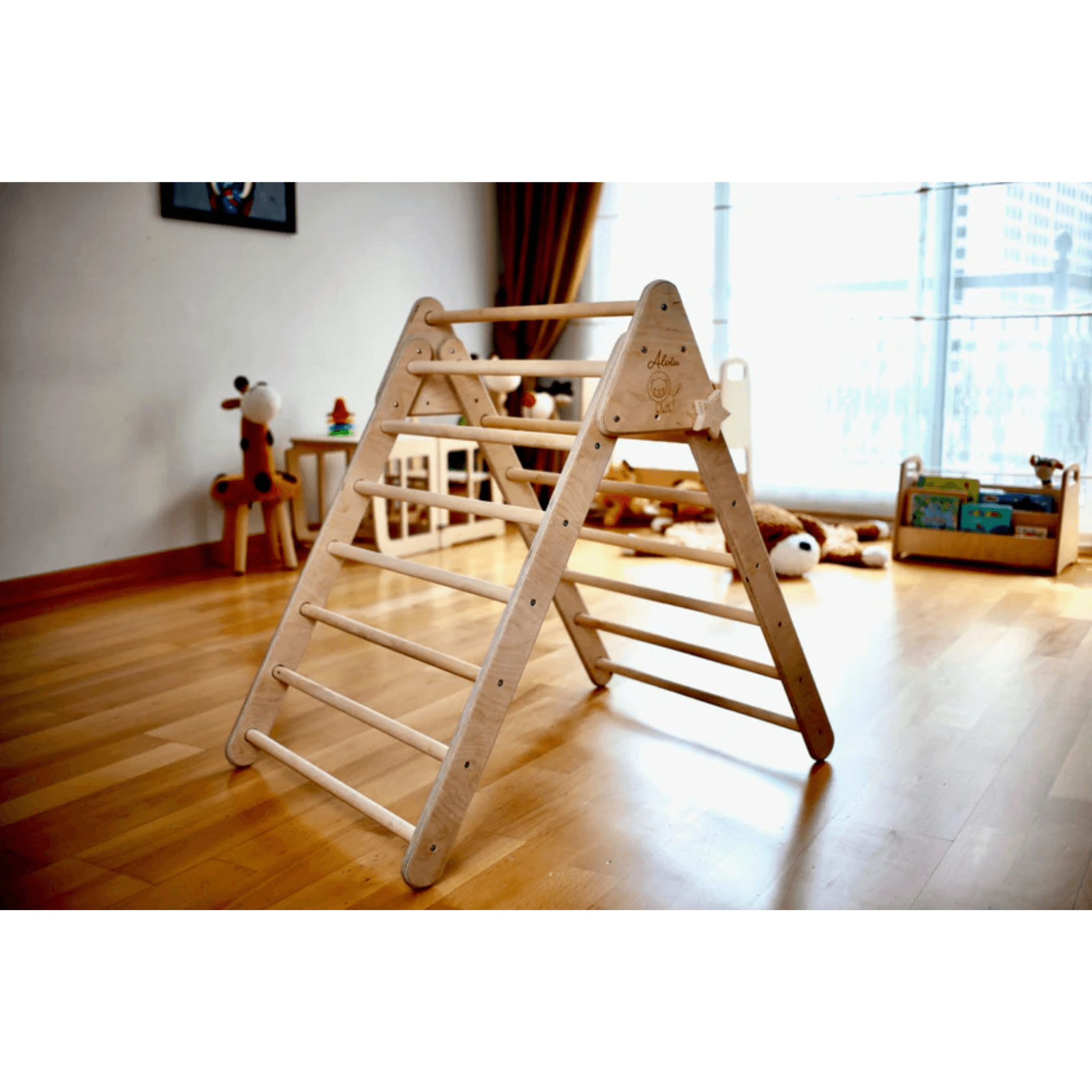 Kidodido 5 Piece Montessori Climbing Arch Triangle Set KIDO32x6 triangle