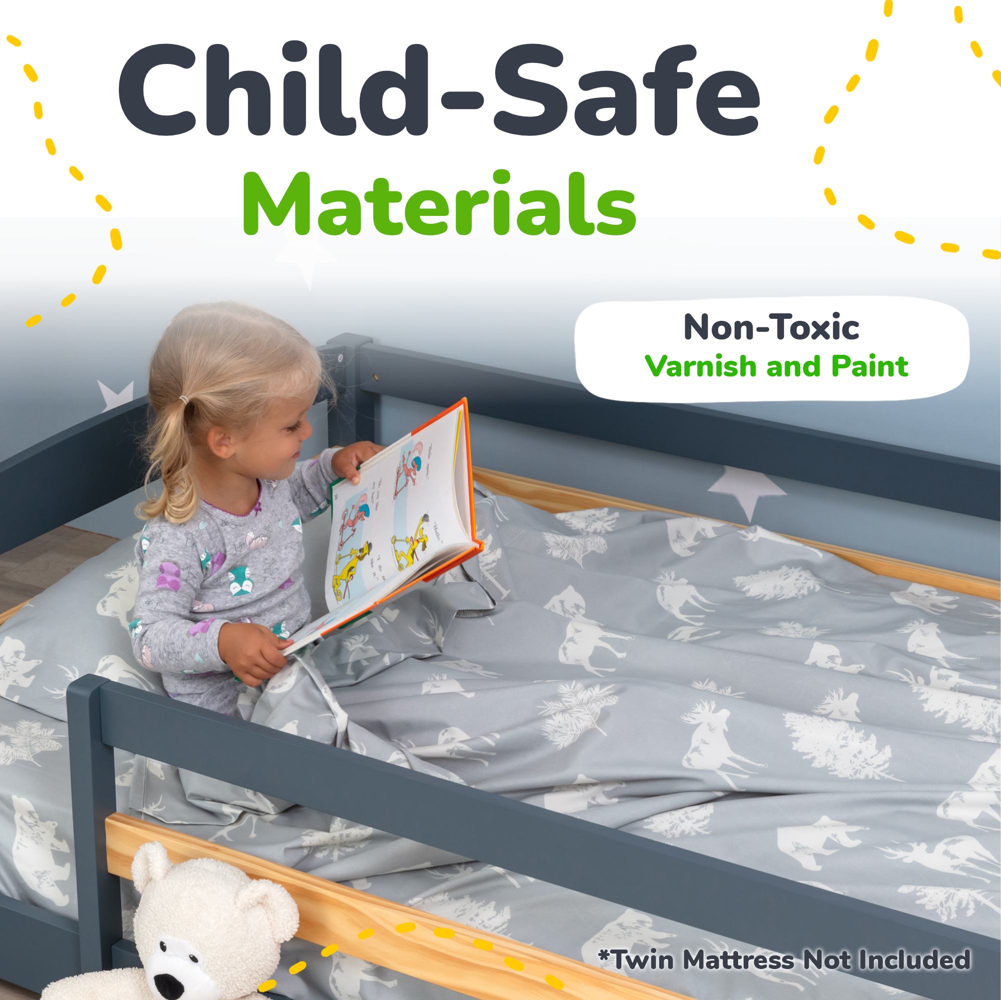 Ocodile Floor Bed - Twin Size