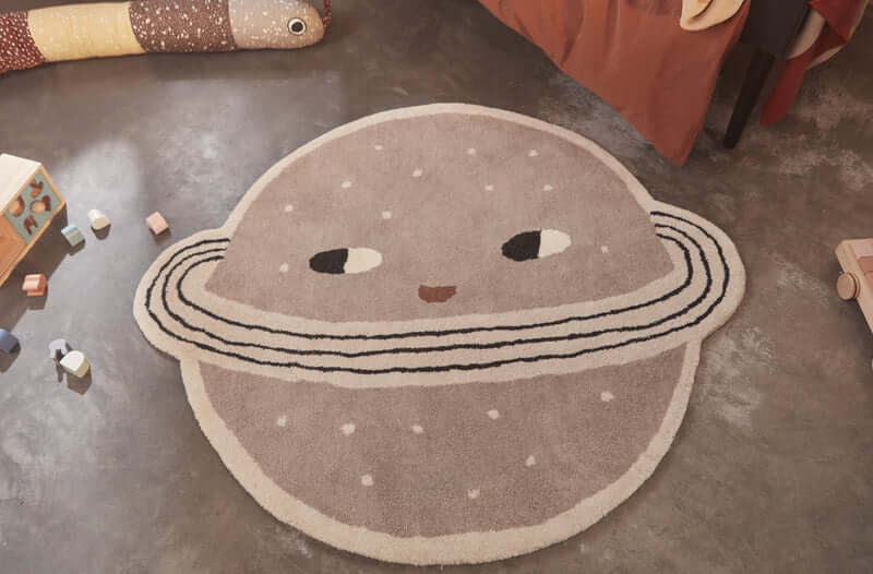 OYOY Planet Rug M107086 front view