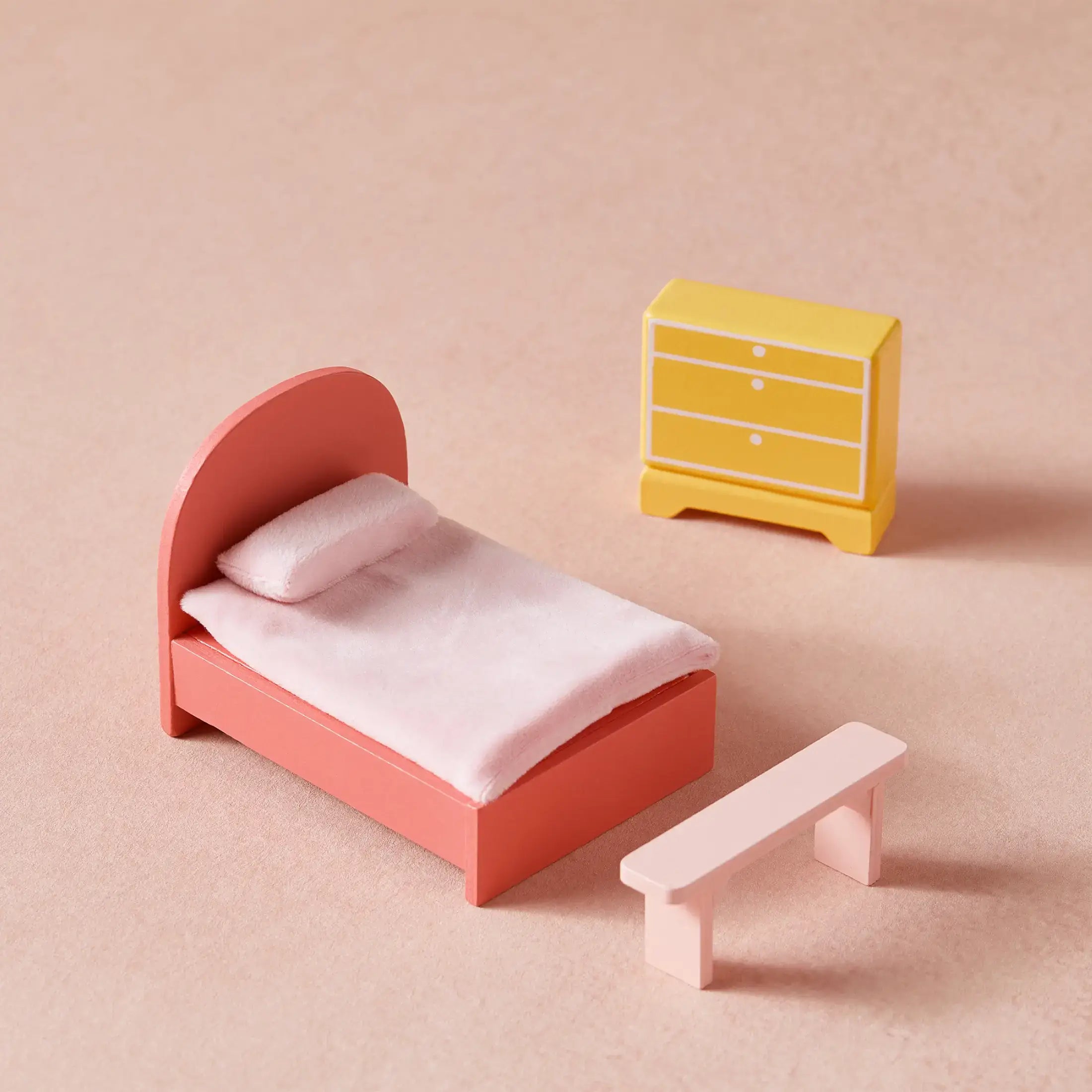 Tiny Land Love Dollhouse with Furniture
