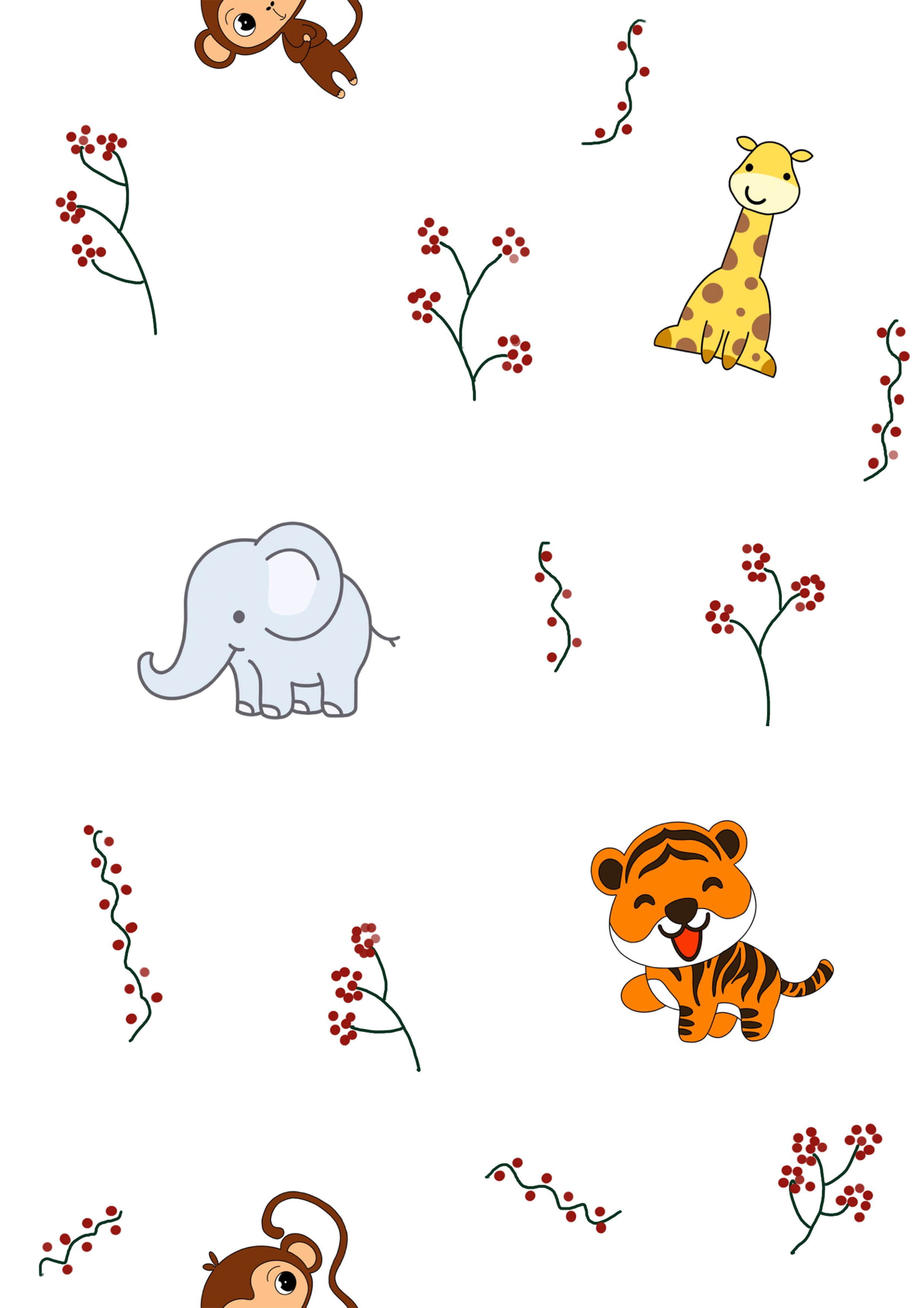 PushpLinen Animal Printed Canopy