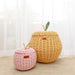 MOMIJI Apple Rattan Storage Basket Pink - Small MOMIJI US LLC