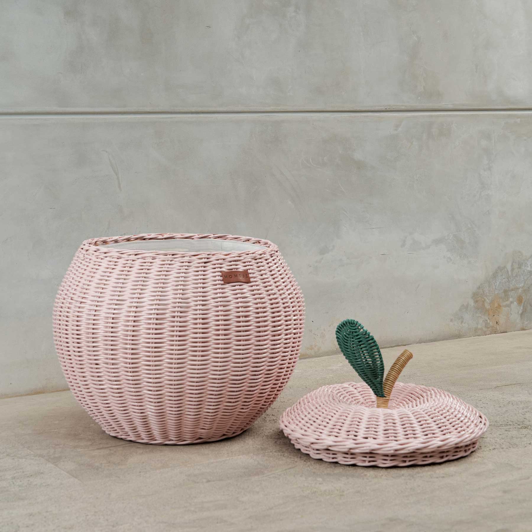 MOMIJI Apple Storage Basket Pink - Medium MOMIJI US LLC