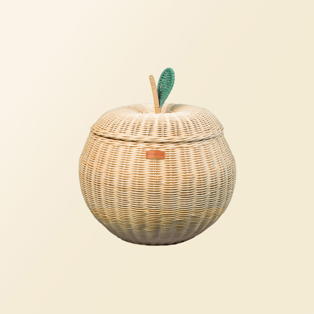 MOMIJI Apple Rattan Storage Basket Natural - Large MOMIJI US LLC