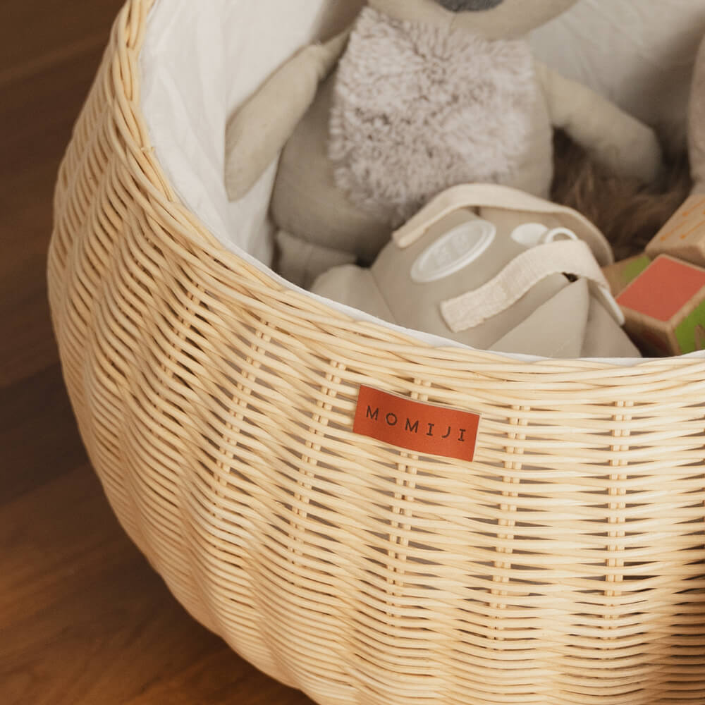 MOMIJI Apple Rattan Storage Basket Natural - Large MOMIJI US LLC