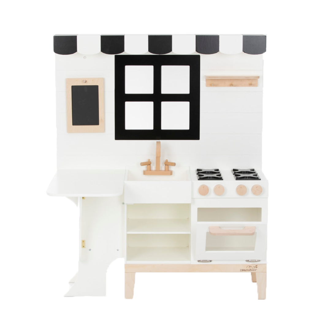 2MamaBees Aviana Gourmet Play Kitchen In White