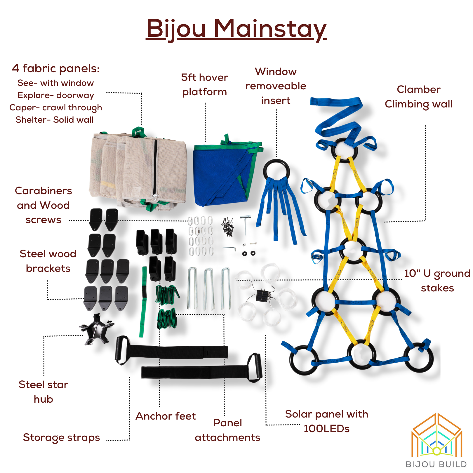 Bijou Build Mainstay and Sway