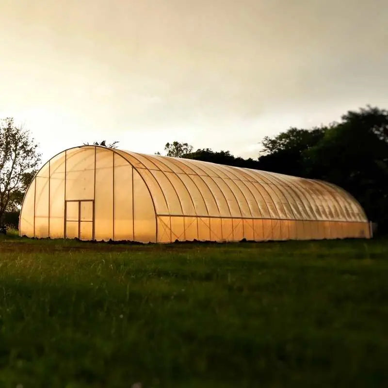 Bootstrap Farmer 30' Round All-Metal Hoop House Kit Dusk 