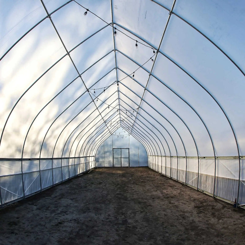 Bootstrap Farmer Gothic Style Greenhouse inside View
