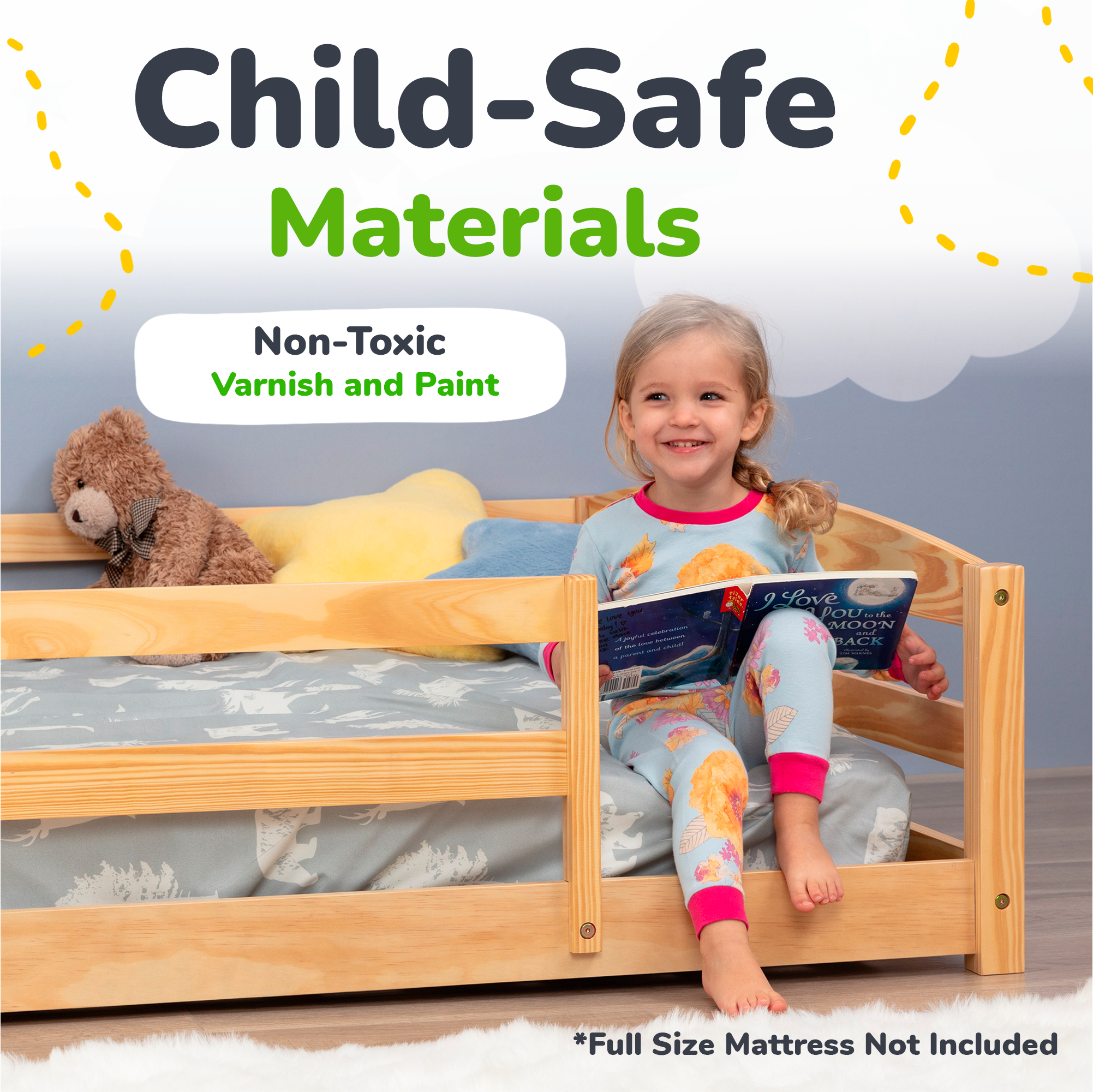 Ocodile Floor Bed - Full Size