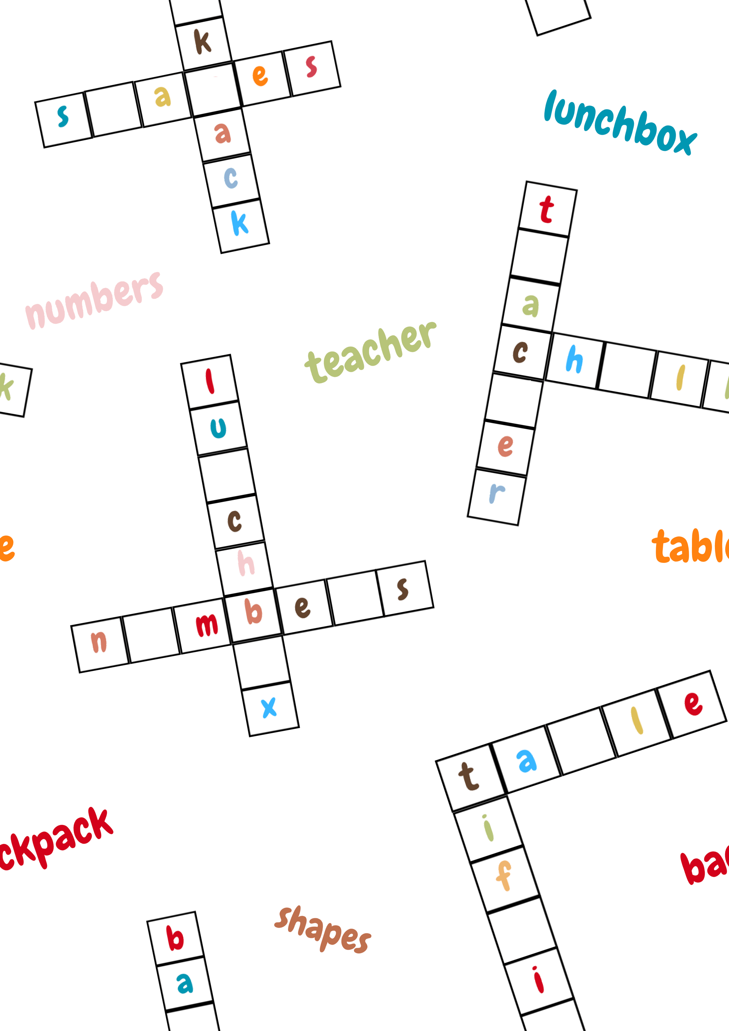 PushpLinen Crossword-Puzzle Printed Canopy