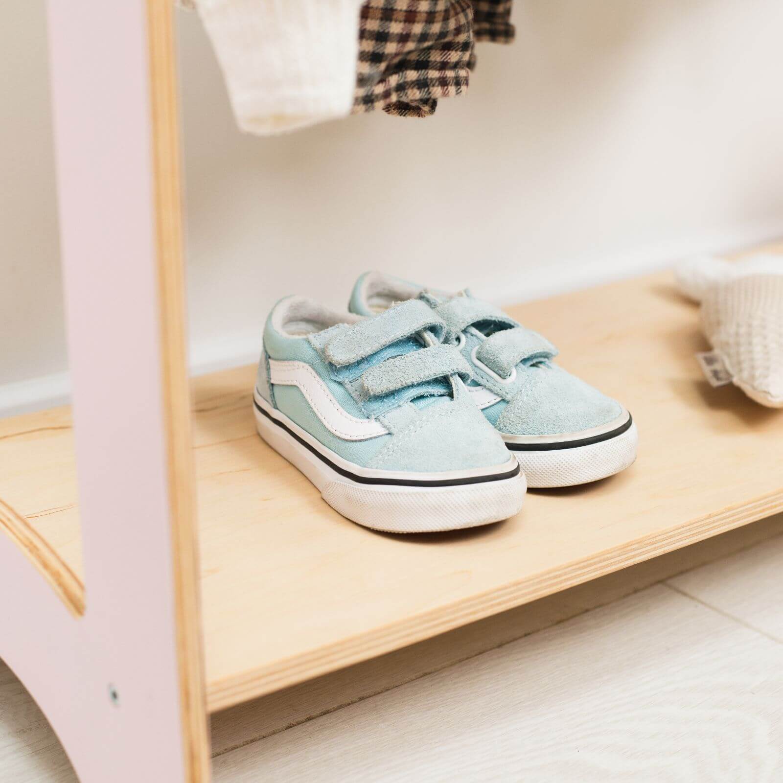 Enjoy the Wood Kids Clothing Rack