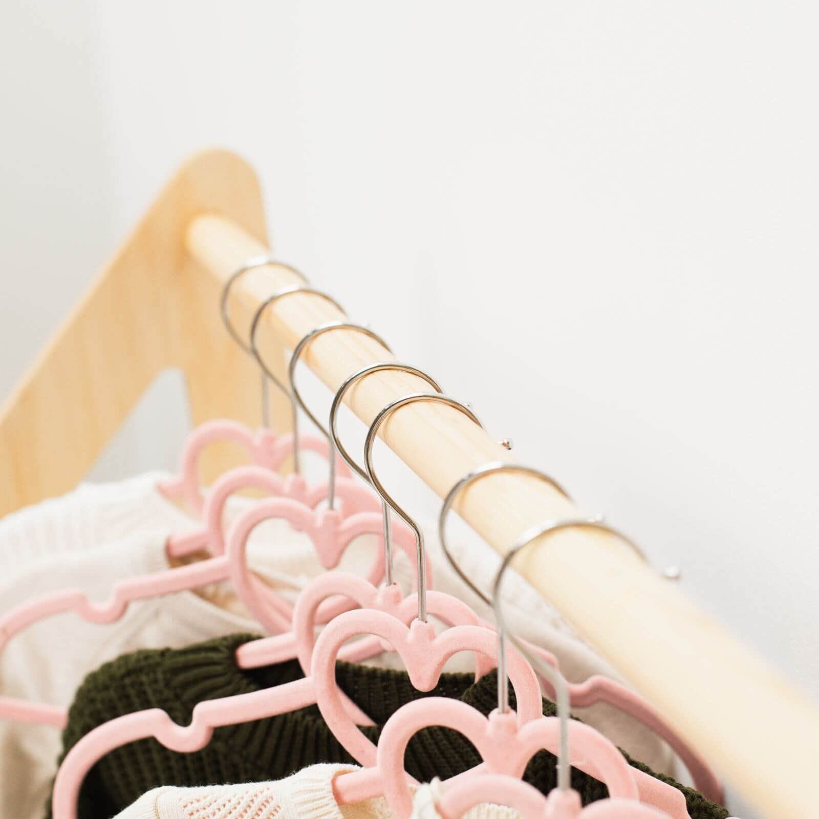 Wooden Clothing Rack