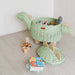 MOMIJI Dinosaur Storage Basket Mint Green - Large MOMIJI US LLC