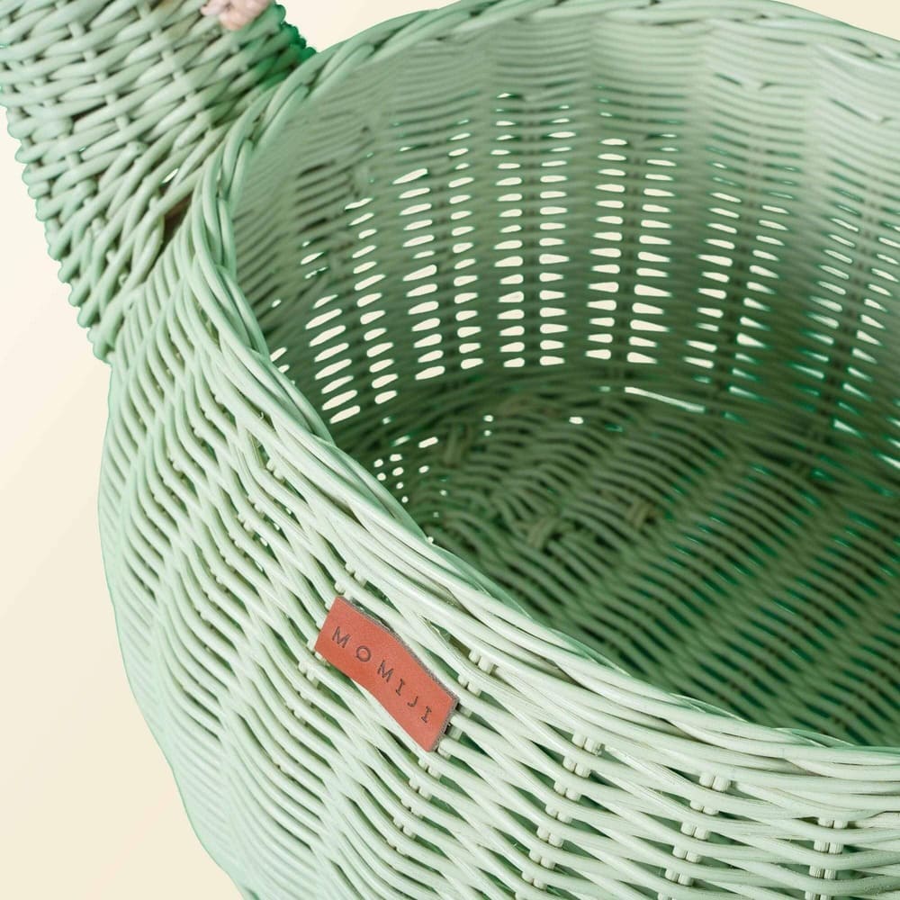 MOMIJI Dinosaur Storage Basket Mint Green - Large MOMIJI US LLC