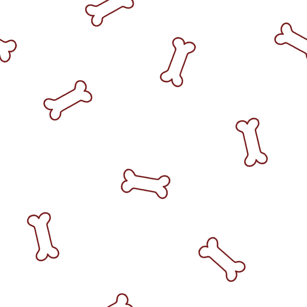 PushpLinen Dog Bones Printed Canopy