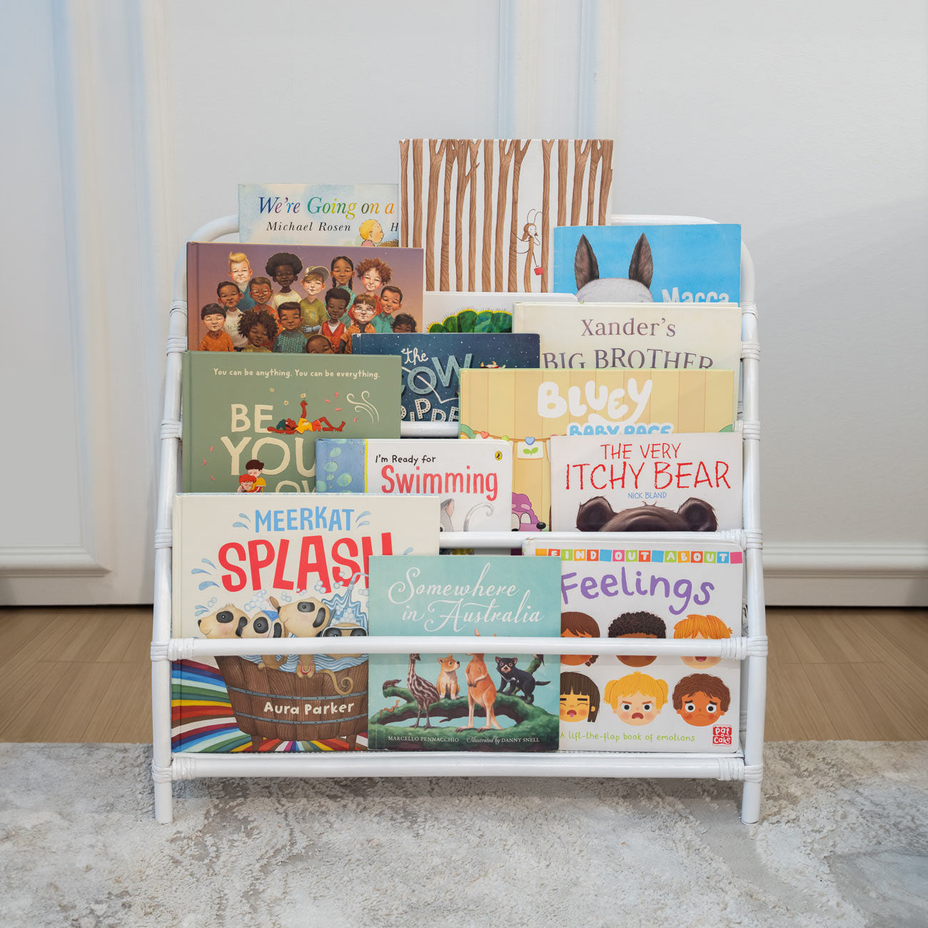 MOMIJI Elena Kids Montessori Bookshelf - White MOMIJI US LLC
