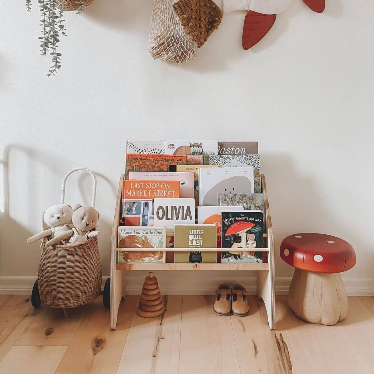 Enjoy the Wood Playroom Organization Furniture