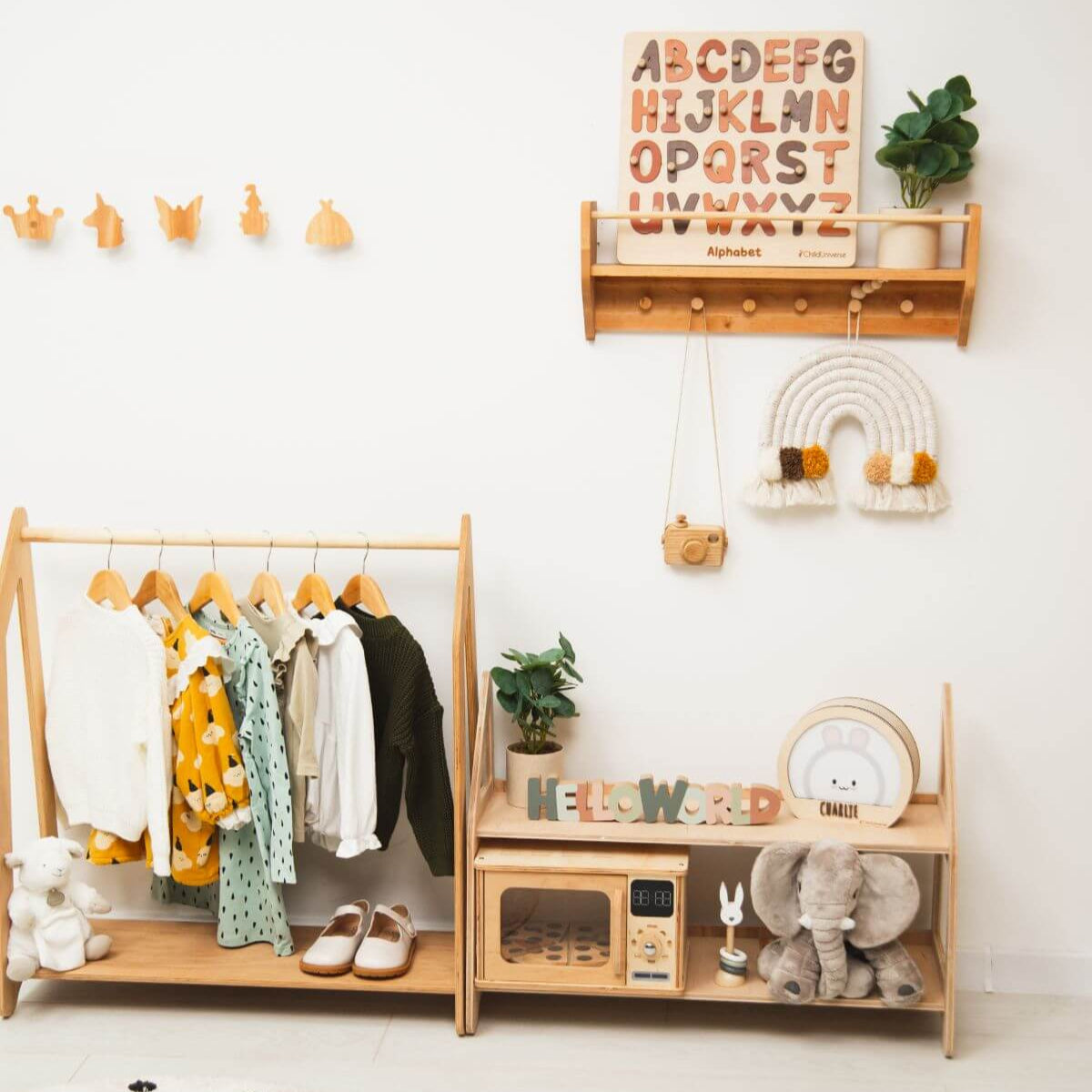 Enjoy the Wood Playroom Organization Furniture