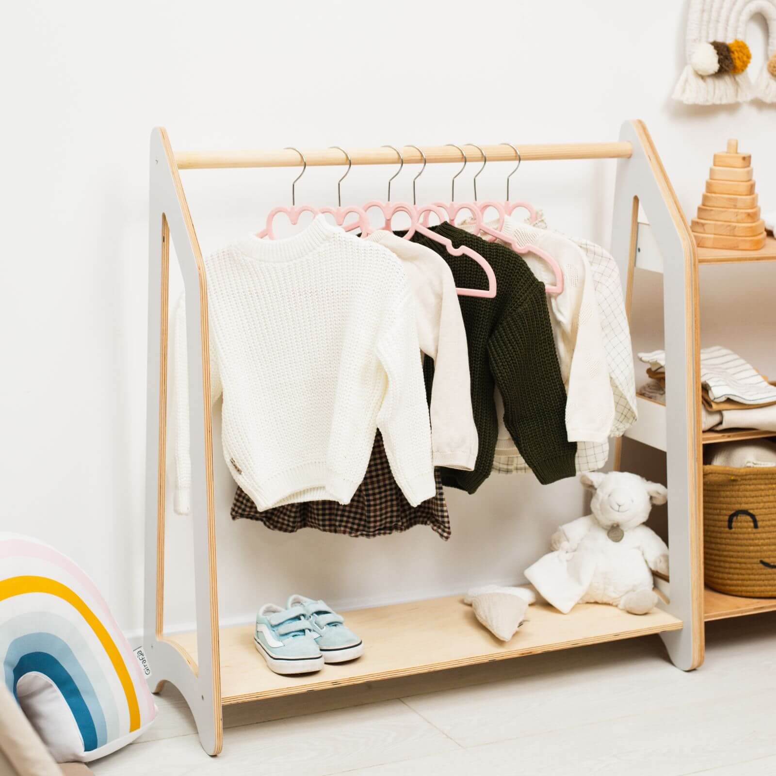 Enjoy the Wood Toddler Playroom Set