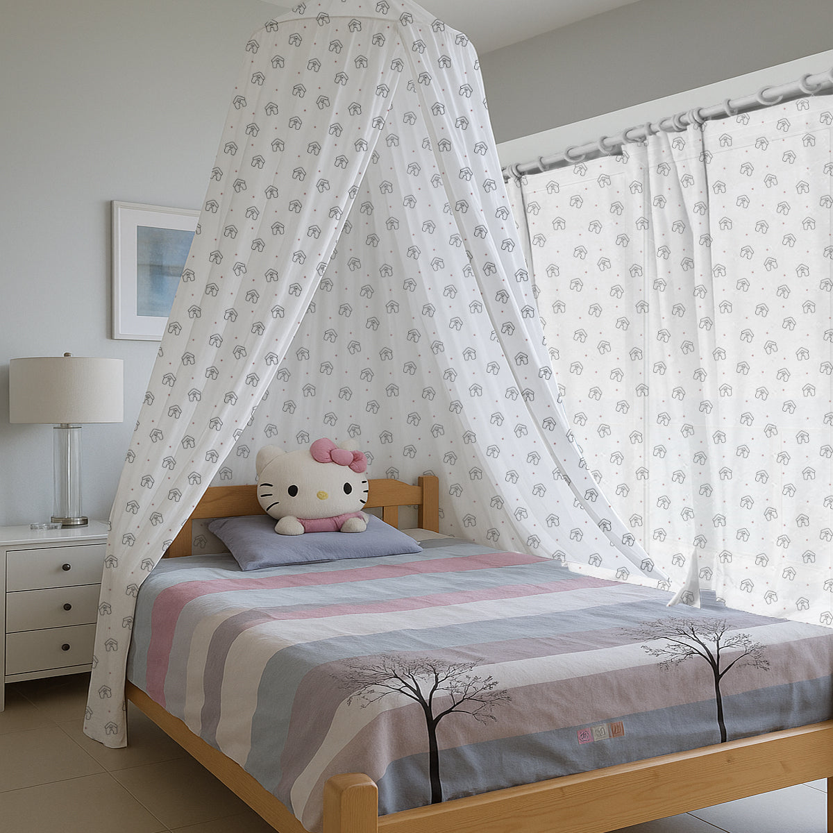 PushpLinen House Printed Canopy