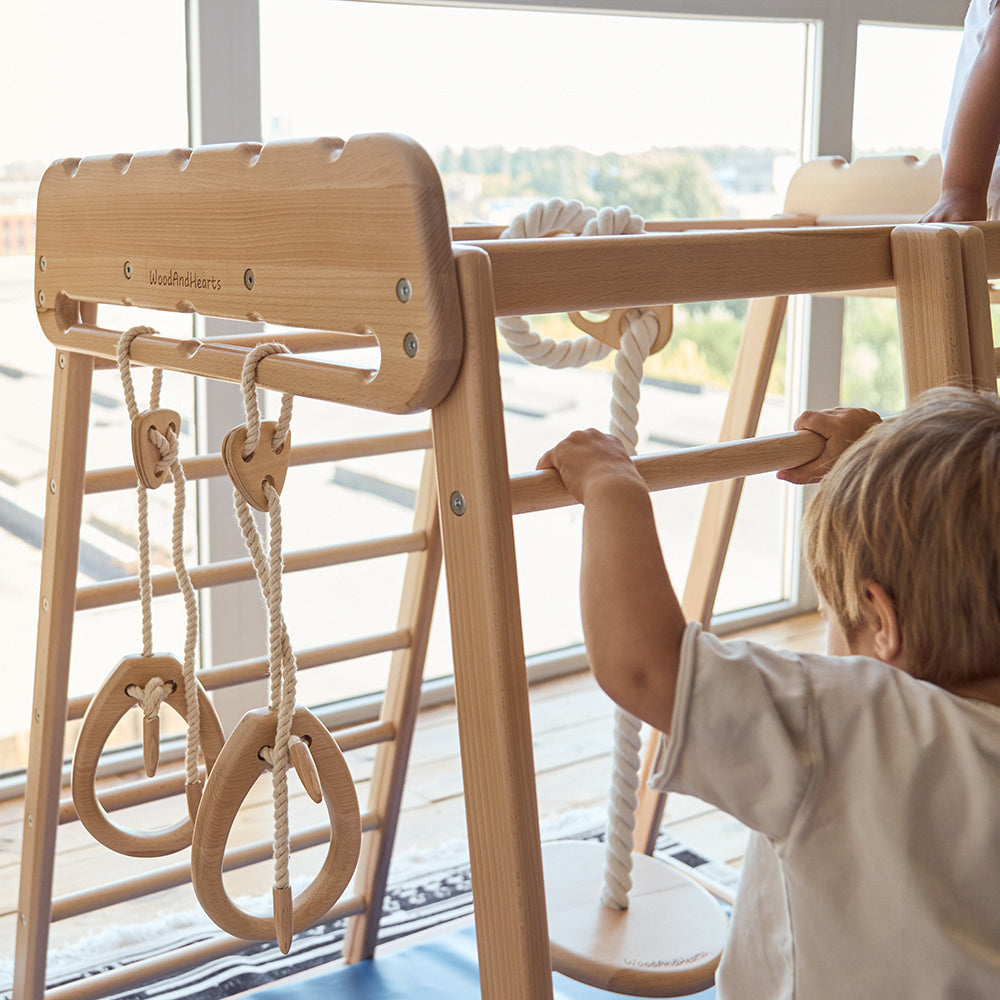 Woodandhearts Indoor Jungle Gym