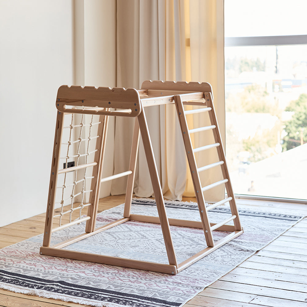 Woodandhearts Indoor Jungle Gym