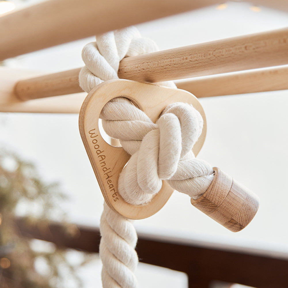 Woodandhearts Indoor Jungle Gym