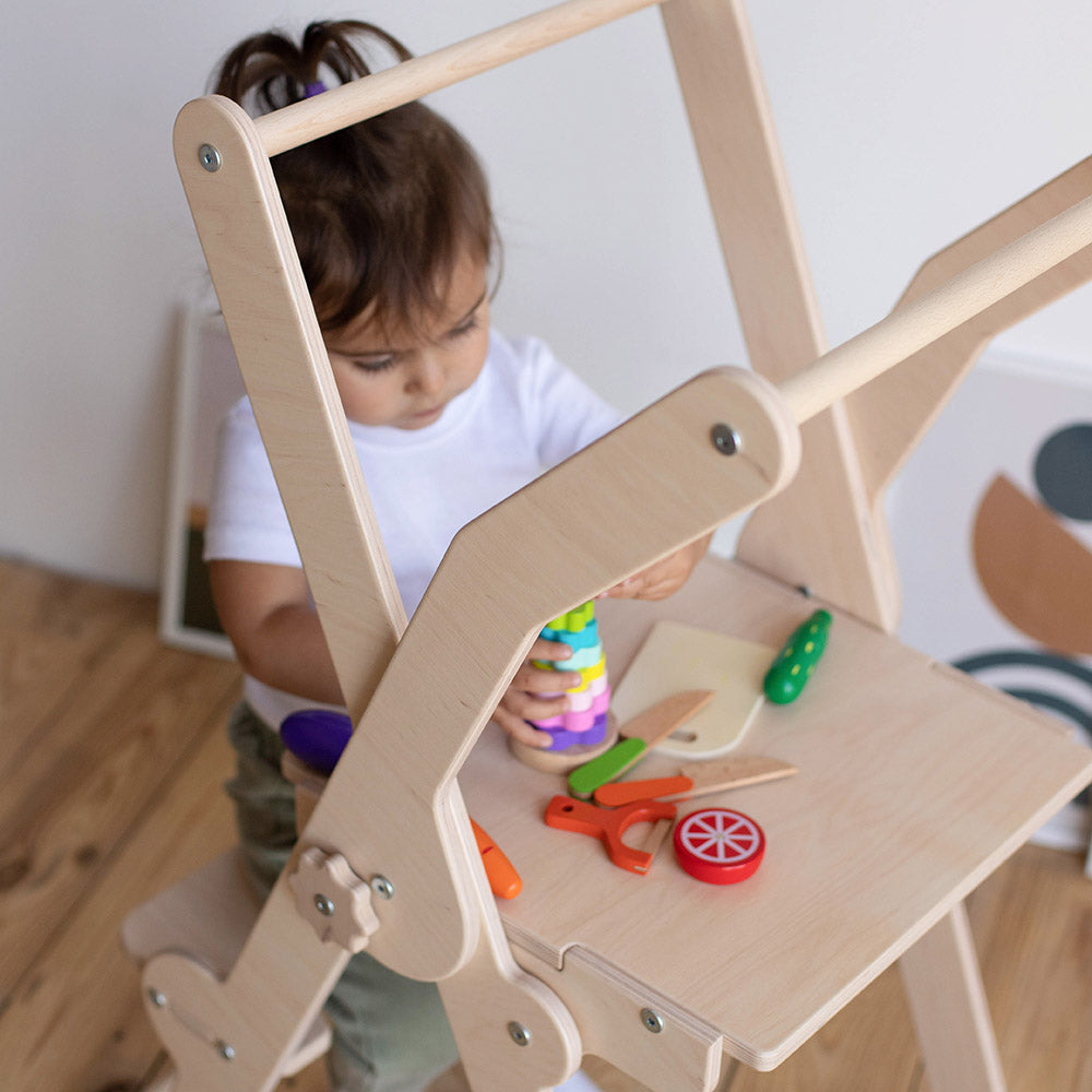 Woodandhearts Foldable Kitchen Tower