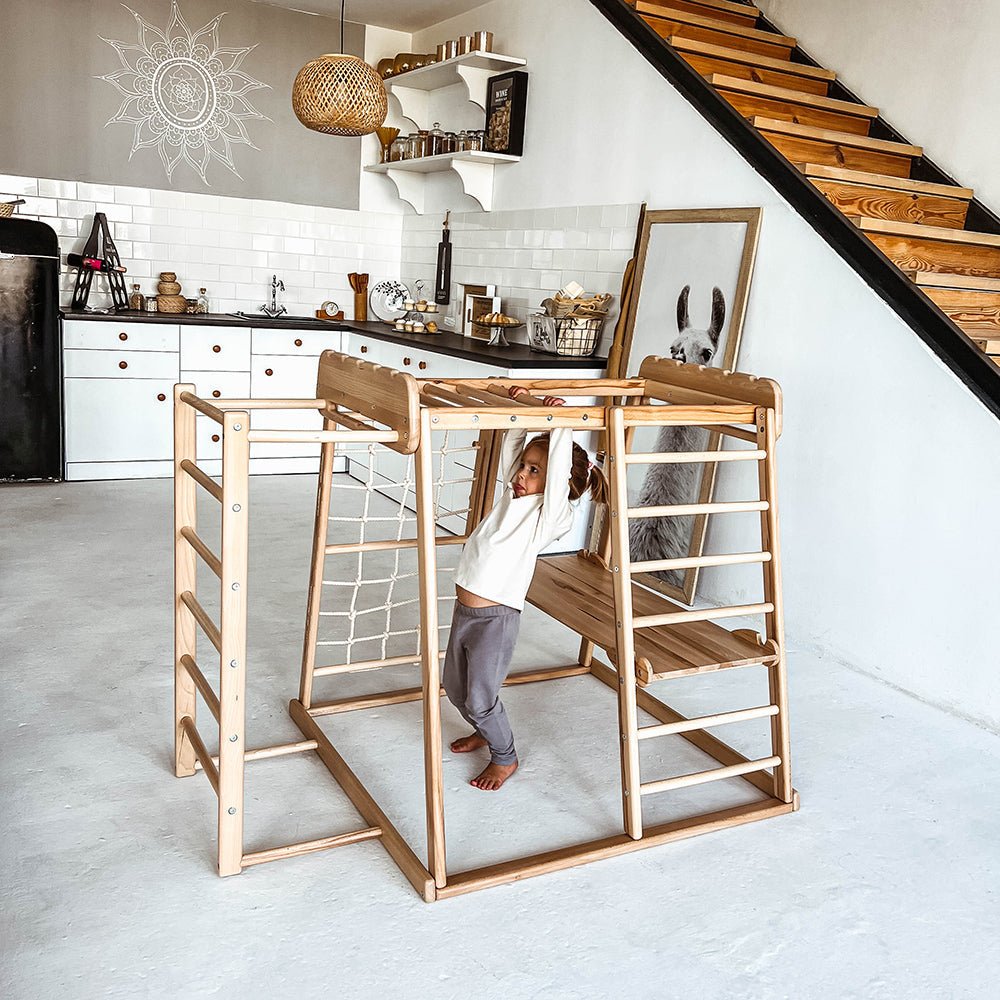 Woodandhearts Indoor Jungle Gym