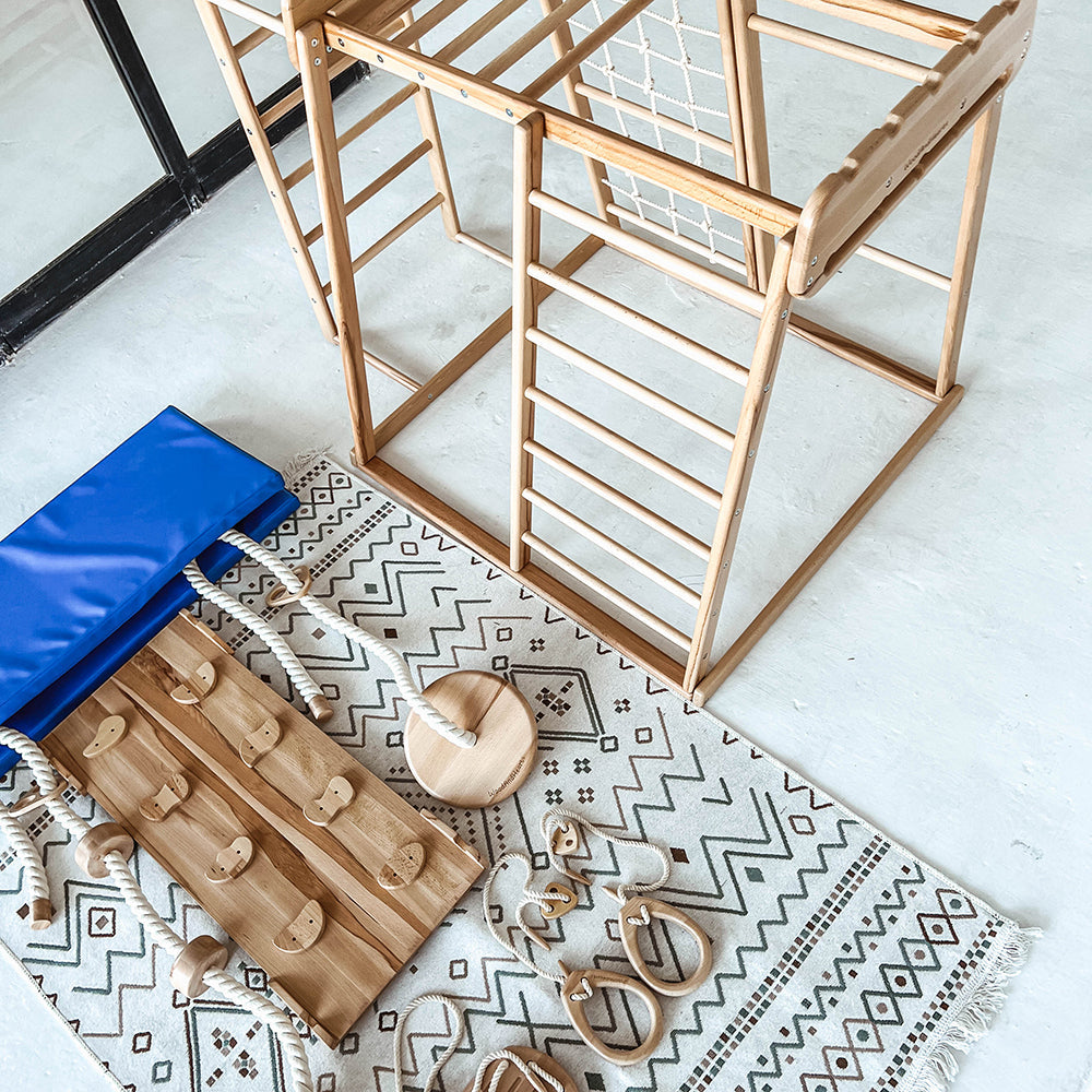 Woodandhearts Indoor Jungle Gym