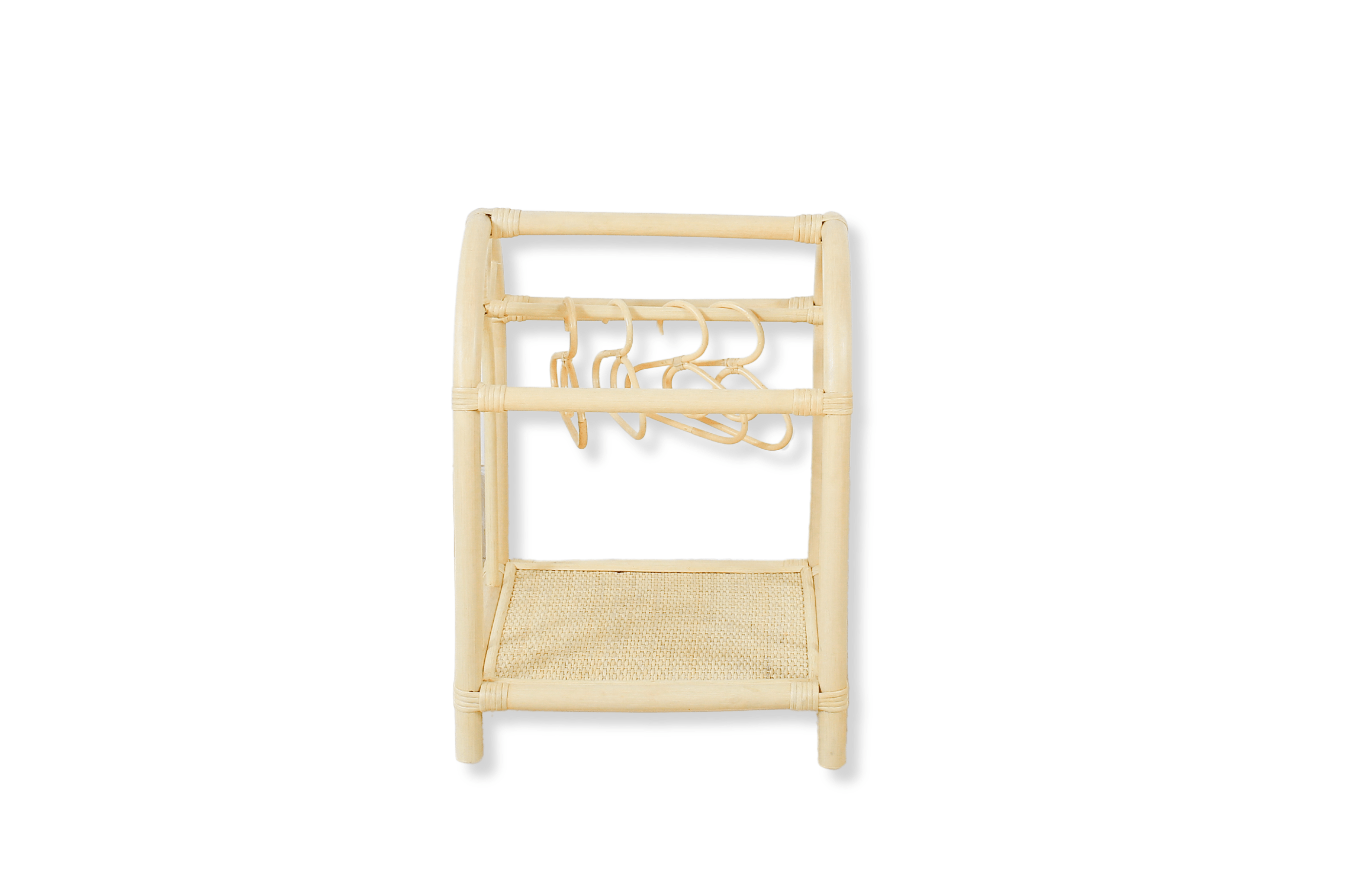 Lullaby Rattan Nature's Nest Rattan Doll Clothes Rack