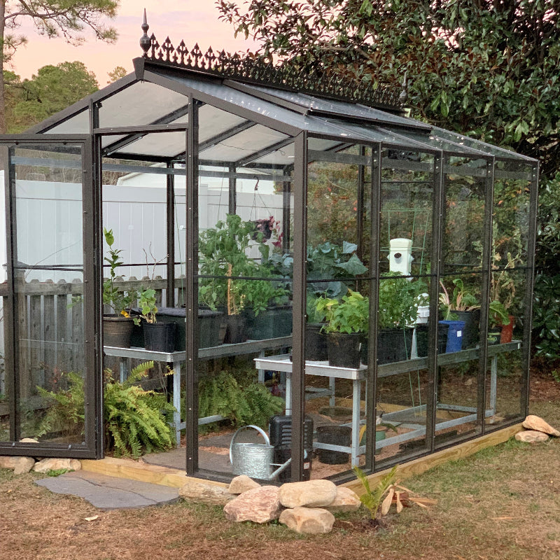 Janco Palmetto Greenhouse Left side view