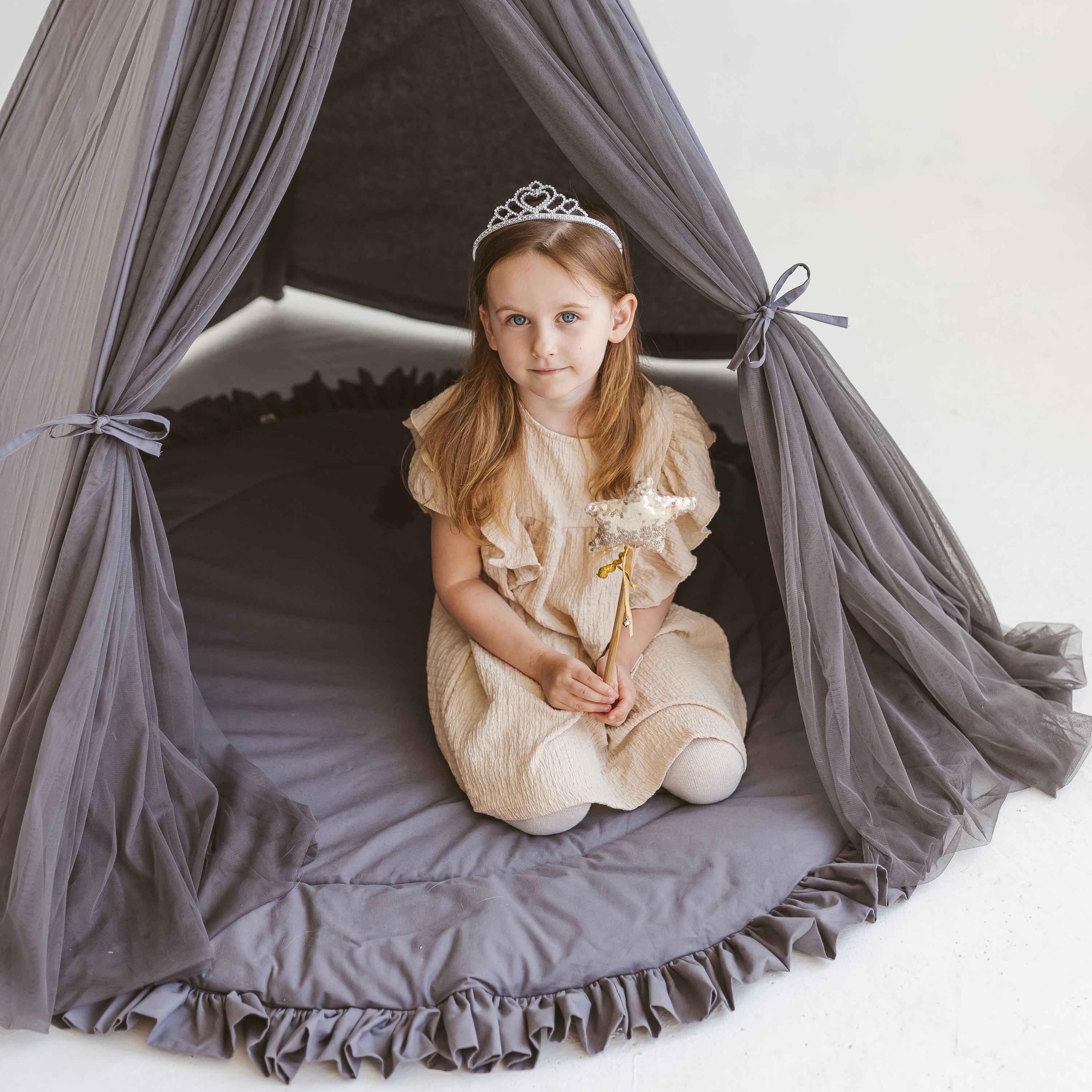 MINICAMP PP-GREY-FEI Fairy Play Tent in Grey