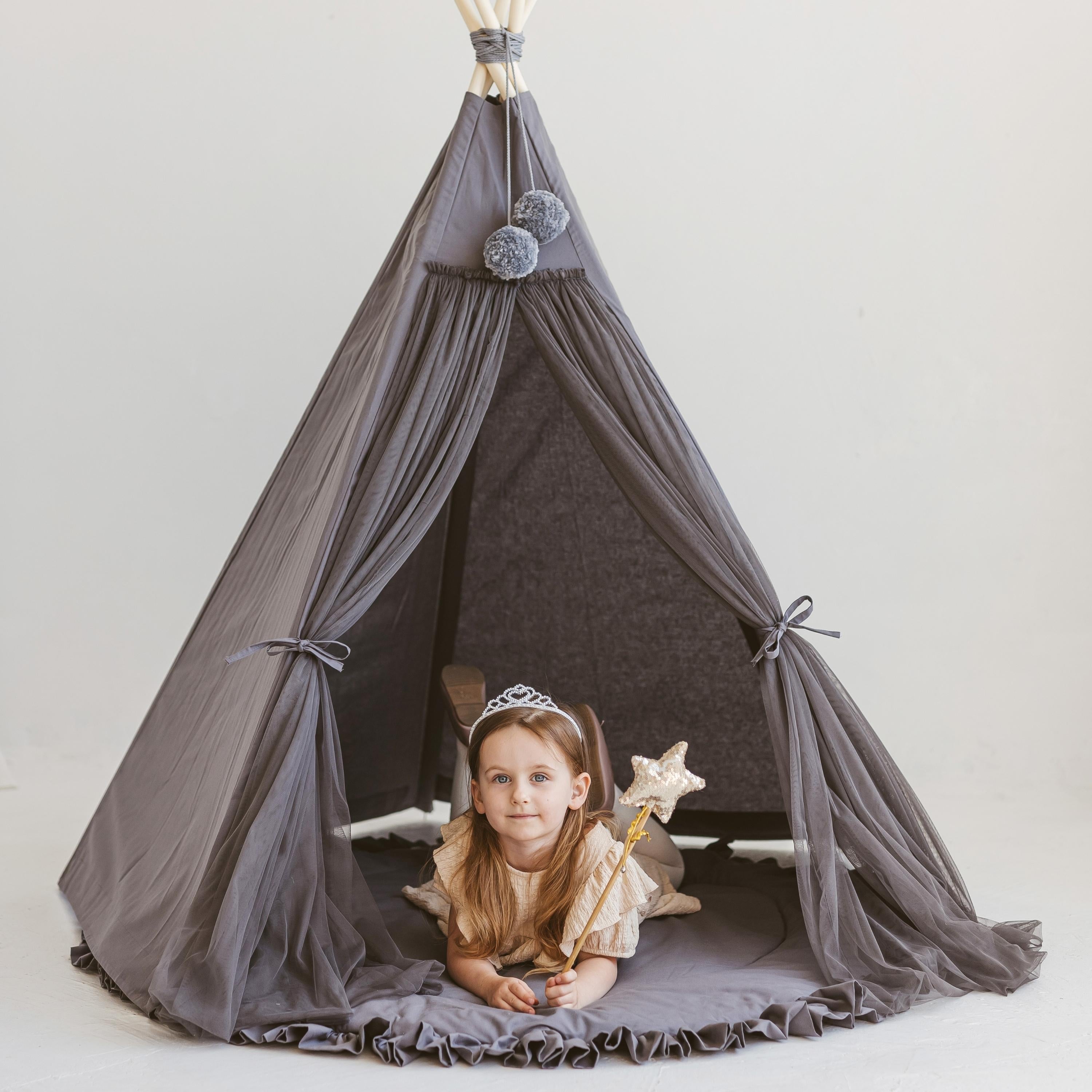 MINICAMP PP-GREY-FEI Fairy Play Tent in Grey