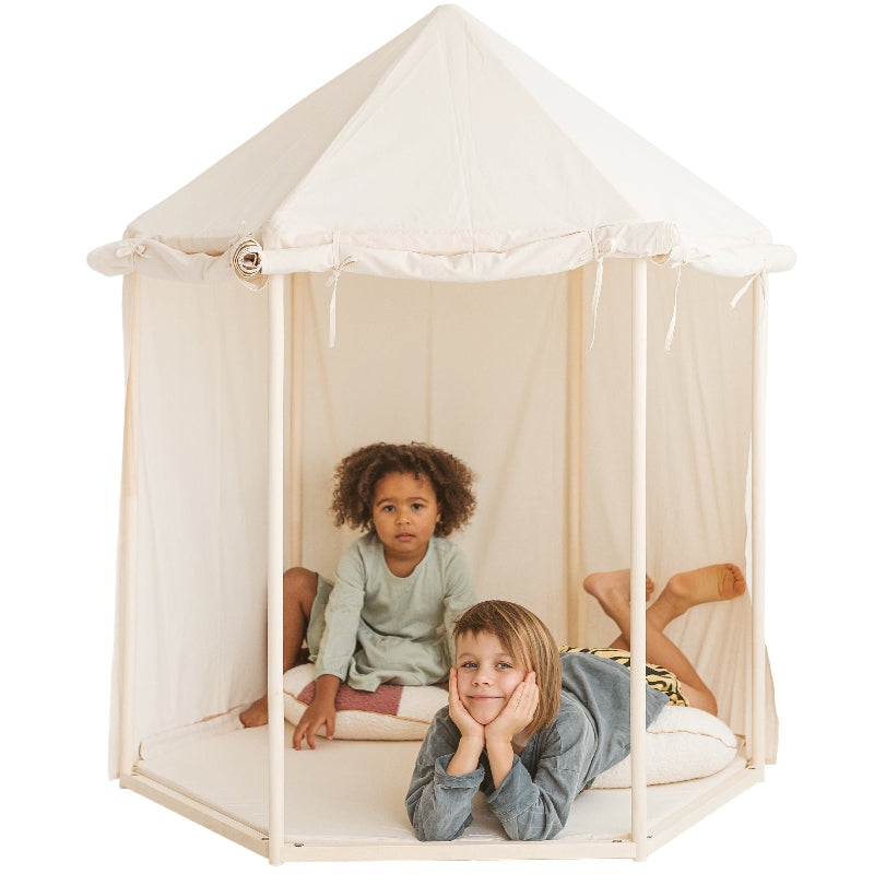 MINICAMP Indoor Playhouse Tent Pavilion white background