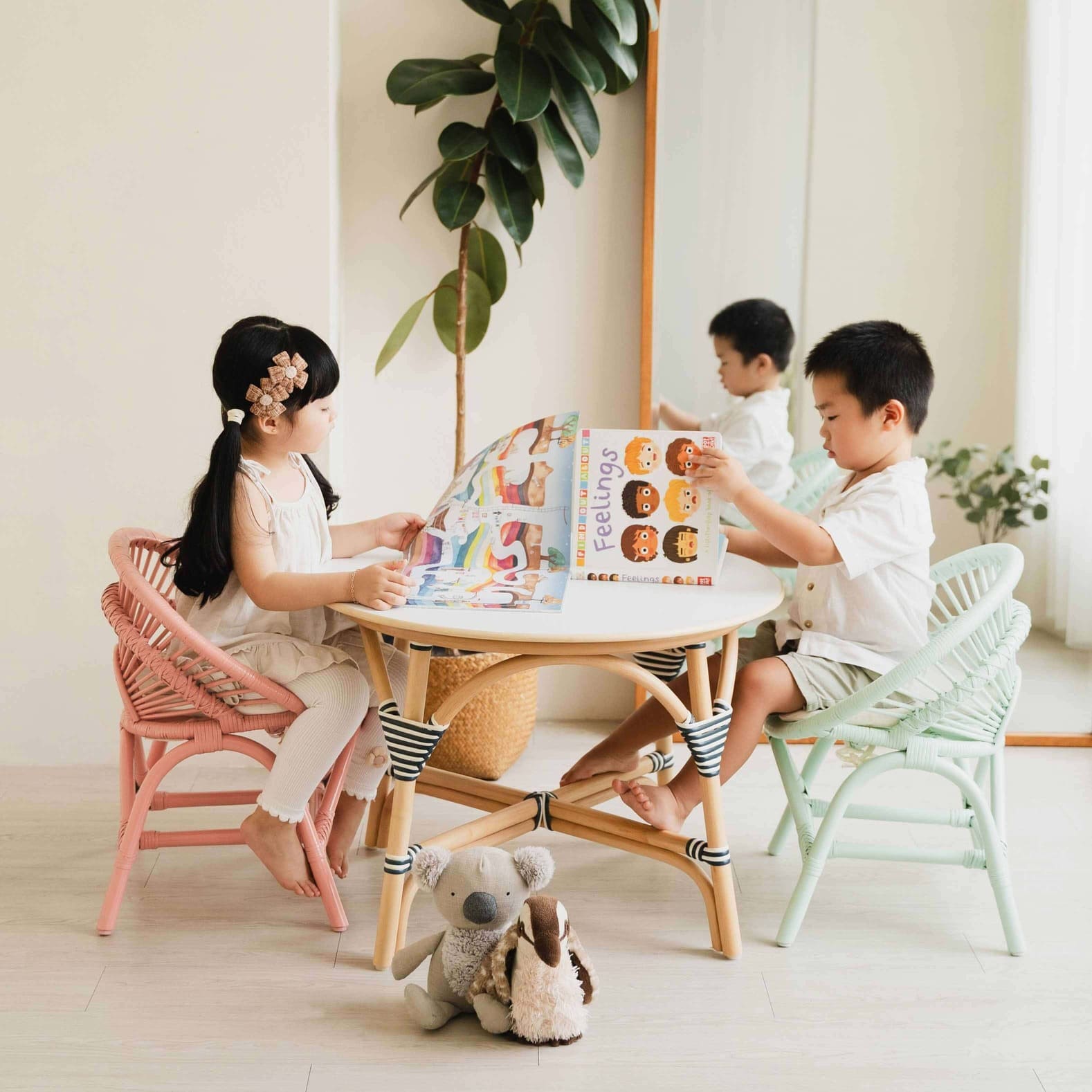 MOMIJI Maya Kids Chair - Mint Green MOMIJI US LLC