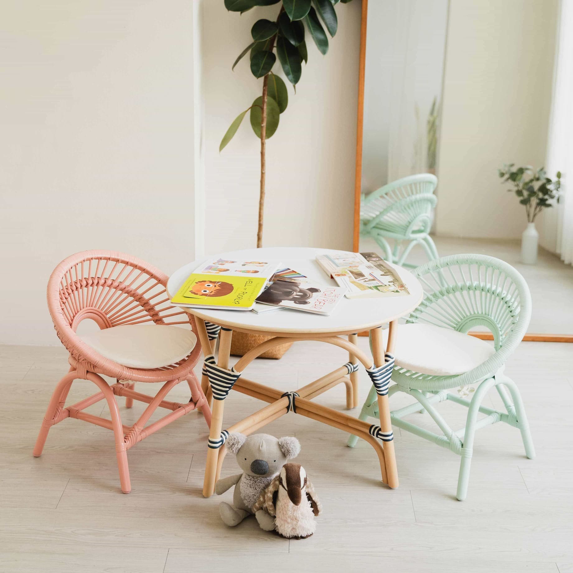 MOMIJI Maya Kids Chair - Mint Green MOMIJI US LLC