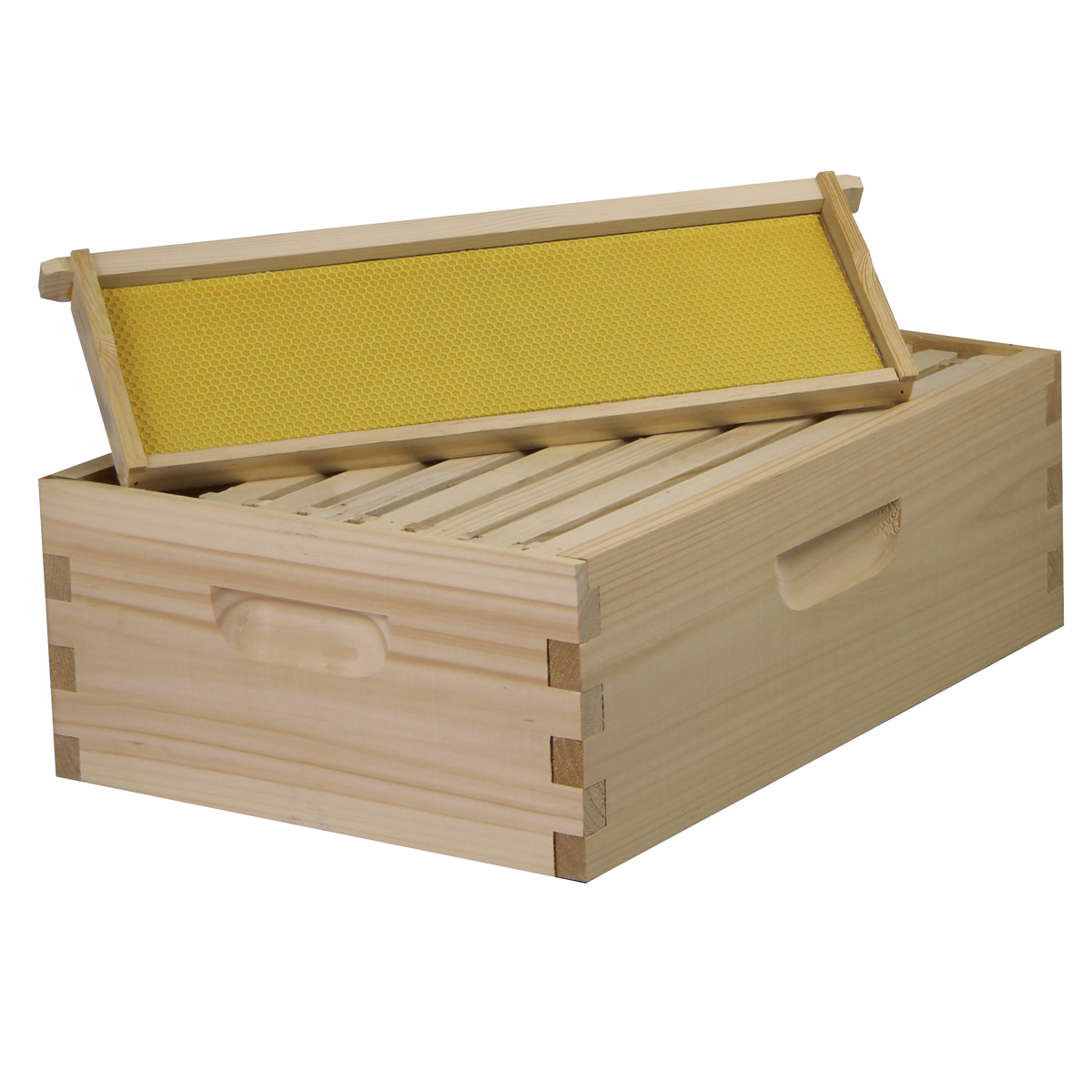 Galena Farms LBH8-2D1M Amish-Made 8 Frame Beehive - (2)Deeps & (1)Medium