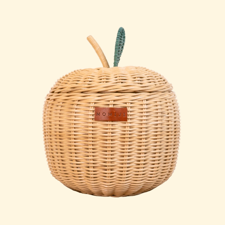 MOMIJI Apple Rattan Storage Basket Natural - Small MOMIJI US LLC