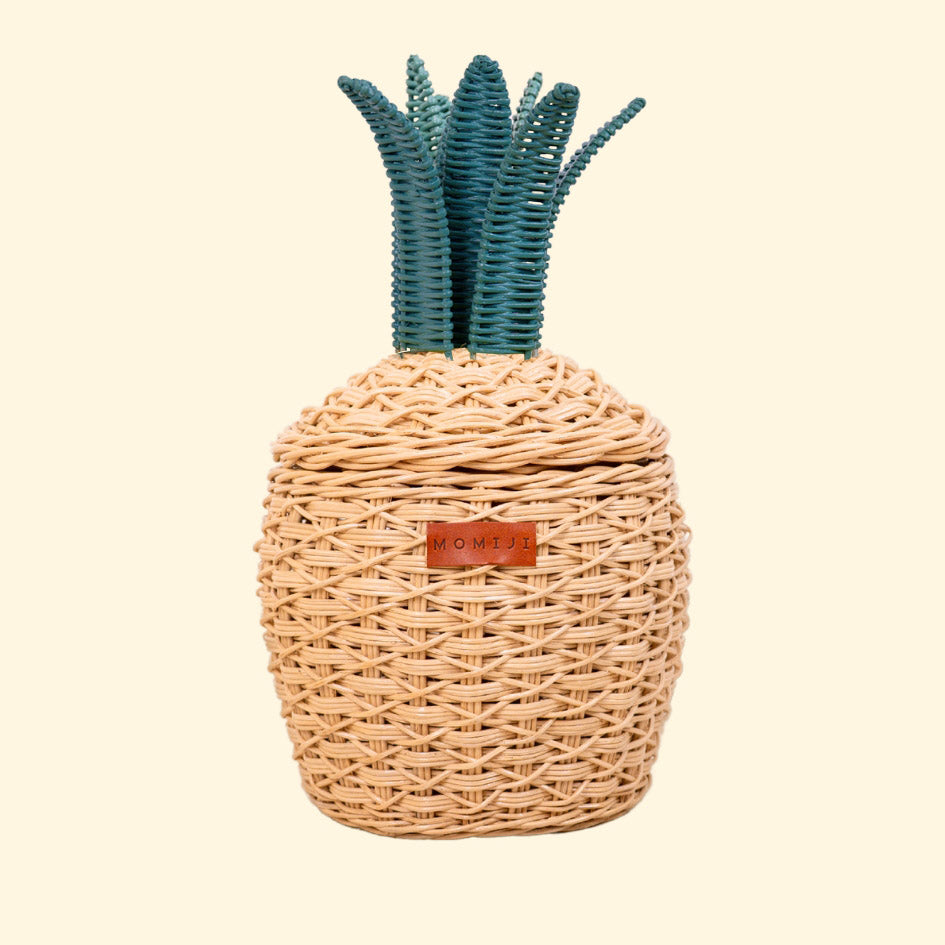 MOMIJI Pineapple Rattan Storage Basket Natural - Small MOMIJI US LLC